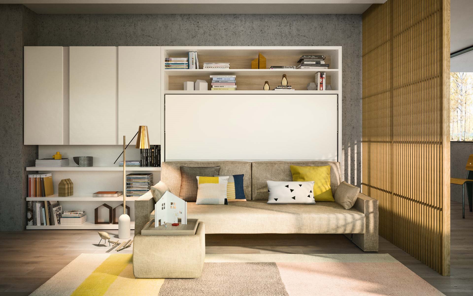 Opklapbed Circe bank BedHabits 2